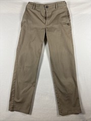 Dennis Uniform Khaki Beige Tan Boys Pants Adjustable 078500