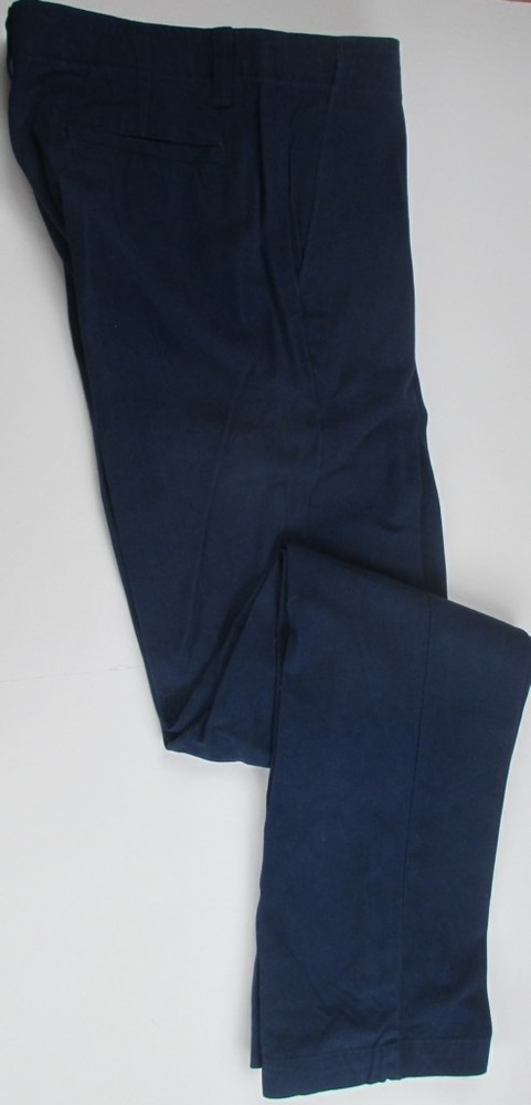 LANDS END Deep Sea Navy Iron Knee Cadet Pants Boys 18 *NEW*