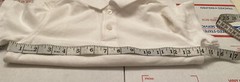 Cat & Jack Boys’ Short Sleeve White School Uniform Polo Shirt – Size Small(6-7)