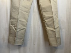 A+ School Uniform Pants Boys Size 16 29 x 28 Khaki Flat Front Waist Adjusts NWT