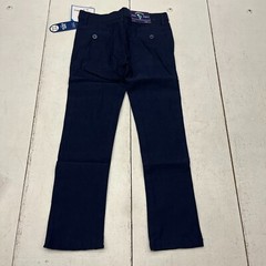 School Approved Uniform Dark Blue Super Stretch Khaki Pants Boys Size 8 NEW