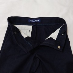 French Toast Boys Uniform Straight Adjustable Waist Relax Pants 10 Blue ~ Used