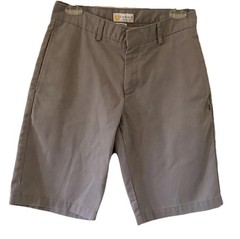 DENNIS UNIFORM Young Boys Size 29 Grey Shorts School Uniform Style 040720