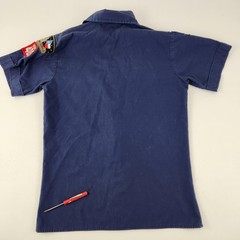 Boy Scouts Of America Shirt Boys Large Blue Cub Scout Short Sleeve Uniform