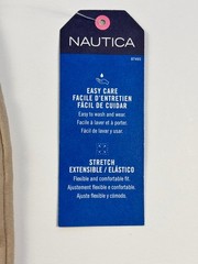 NWT Nautica School Uniform Khaki Performance Easy Care Pants Sz 3 Small NUFBC030