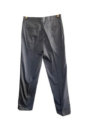 Lands End Boys Sz 18 (14-15 YRS) Gray Chino Pants 31Wx30L” Iron Knee Blend #3852