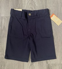 French Toast NWT Boys Chino Shorts School Uniform 7 Navy Blue Pockets Schoolwear