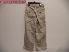 NWOT – Small Stain, Gegrge Boys’ Khaki Adjustable Waist Uniform Pants, Size 6S