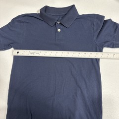 The Childrens Place School Uniform Short Sleeves Polo Shirts Yellow Blue L 10-12