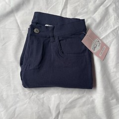 Authentic Galaxy School Uniform Navy Blue Adjustable Boys Pants Size 8