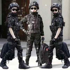 New Children’s Special Forces Combat Uniform New Camouflage Training Suits