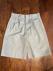 Sunshine School Uniform Boys Gray Shorts Size: 30