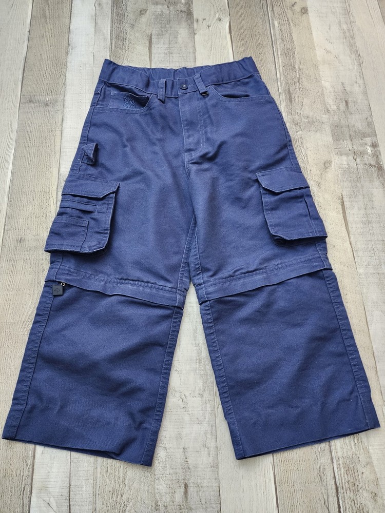 Boy Scouts Of America Blue Convertible Cargo Pants Youth 6