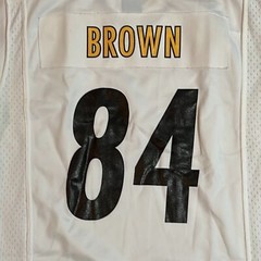 NFL Nike Pittsburgh Steelers Football Jersey #84 Antonio Brown Size: L (Boys)