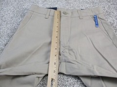 Nautica Shorts Unisex 16 Khaki Adjustable Waist with Stretch School Uniform NWT