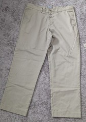 3pr. Boys XL Husky Khaki School Uniform Pants Irvington By Dennis H28
