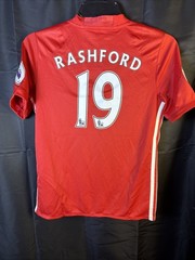 Rashford #19 BNWT Manchester United Medium Home 2016/2017 Jersey Adidas