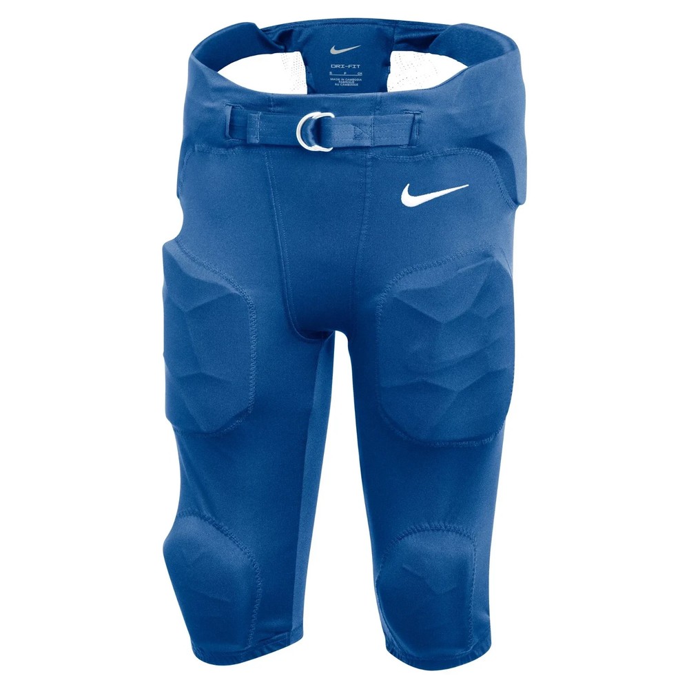 Nike Integrated Football Pad Pants Boys Size Large, Royal Blue Dri-FIT. DJ5731