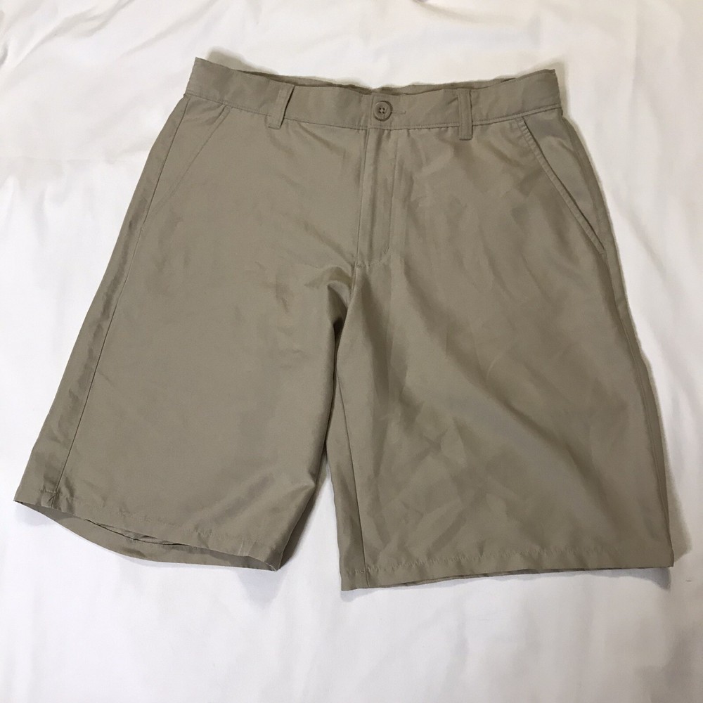 Nautica School Uniform Boys Size 18 Beige Adjustable Waist