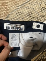 authentic galaxy school uniform navy boys pants size 14