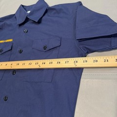 Boy Scouts of America Eagle Official Youth Shirt Navy Blank Uniform-L-6402