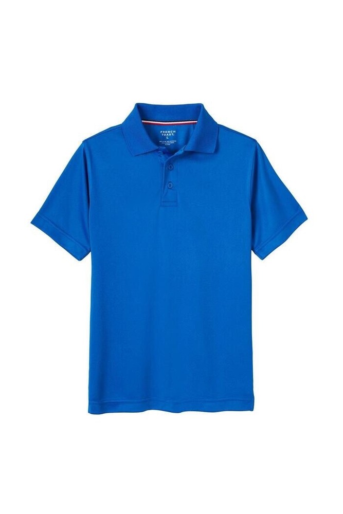 French Toast PERFORMANCE SPORT POLO Uniform Short Sleeve Youth XL 14/16