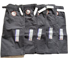 Wonder Nation Boys School Uniform Shorts Lot of Five Size XL (14-16)