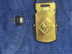 VTG Cub Scouts Blue Gold BSA Uniform Shirt Hat Belt Scarf Youth 1960s Atomic Era