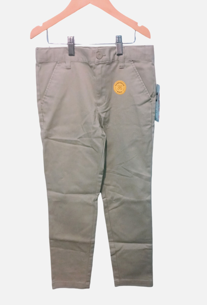 Cat & Jack Boys’ School Uniform Chino Pants Vintage Khaki Size 8