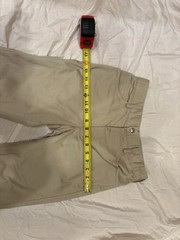VINTAGE Lemmi Pants YOUTH Boys Size 170 Chino Khaki West German