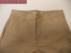 Old Navy Boys Khaki Skinny Built In Flex Adjustable Waist Uniform Pant, Size 10