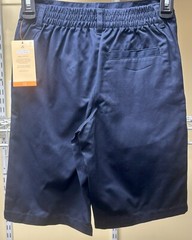French Toast Kid’s Navy Blue Pull On Uniform Schoolwear Shorts Size 8 New