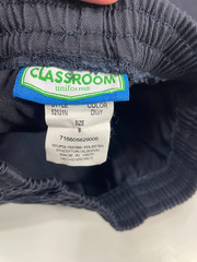 Classroom Uniforms Navy School Uniform Unisex Pull On Shorts Lot of 2 Size 6
