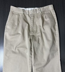 Preferred School Uniform Boys Pants Beige Pleated Front Size 14 Husky