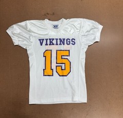 Vikings ROGERS #15 Football Jersey Size Youth Medium