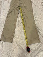 VINTAGE Lemmi Pants YOUTH Boys Size 170 Chino Khaki West German