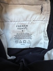 Boys French Toast Navy Blue Uniform Shorts with pockets boys Size 7