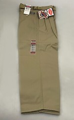 Bugle Boy Khaki Pants Boys Pants Prep School Uniform w/ Belt Sizes: 8 – 20