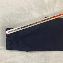 U.S POLO ASSN. School Uniform Flat Front Pants Boys 16 Blue ADJUSTABLE WAIST NWT