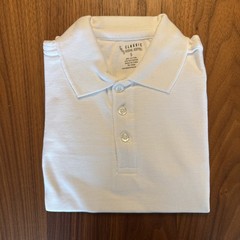 Classic School Uniform – Tail Bottom Boys White Short Sleeve Shirts Size 5 (2)