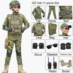 Children’s Spring Autumn Camouflage Suit Special Forces Tactic Training Uniform