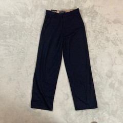 U.S POLO ASSN. School Uniform Flat Front Pants Boys 16 Blue ADJUSTABLE WAIST NWT