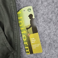 Boy Scouts of America Youth Canvas Shorts Size 18 Uniform Green Fits 28 x 9 BSA