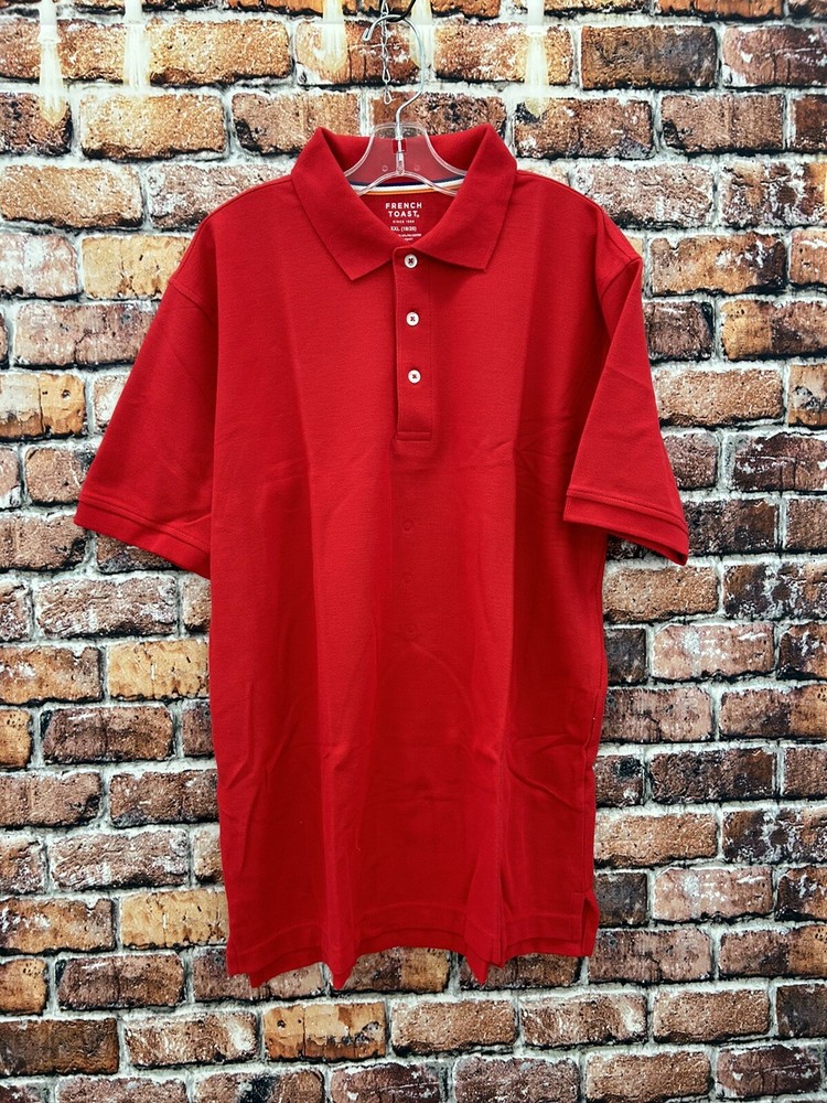 French Toast Boys Uniform Polo 2 Pack XXL 18-20