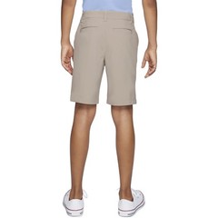 Wonder Nation Boys School Uniform Shorts Size 14 Husky Warm Beige Stretch 2 Pack
