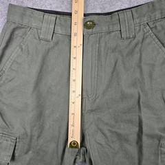 Boy Scouts of America Youth Canvas Shorts Size 18 Uniform Green Fits 28 x 9 BSA