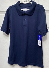 NWT Boy’s Sz M/8 George Navy Blue Polo Uniform Shirt