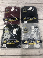 4 Galaxy School Uniform Short Sleeve Polos – Burgundy – Blue -Black -Gray Sz M