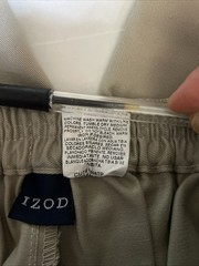 Vintage NOS NWOT Izod Boys 7X Regular Khakis School Uniform
