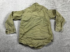 Vintage Boy Scouts Of America Shirt Green Sanforized Uniform 1950s 60s Costume